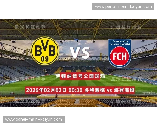 海登海姆防空漏洞频出，多特蒙德边路传中制胜